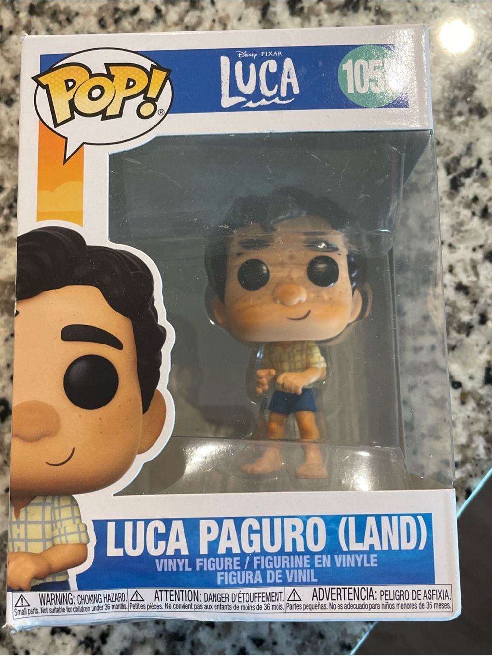 Funko Pop Luca Paguro Vinyl Figure Disney Pixar Luca